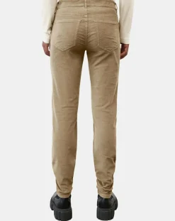 Pantalon en Velours côtelé Lulea beige