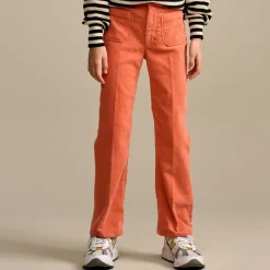 Pantalon en Velours côtelé Pepy corail