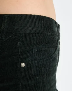 Pantalon en Velours côtelé Lulea vert foncé