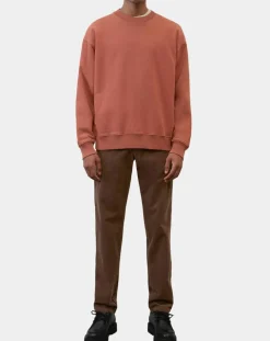 Pantalon en Velours côtelé Osby stretch marron