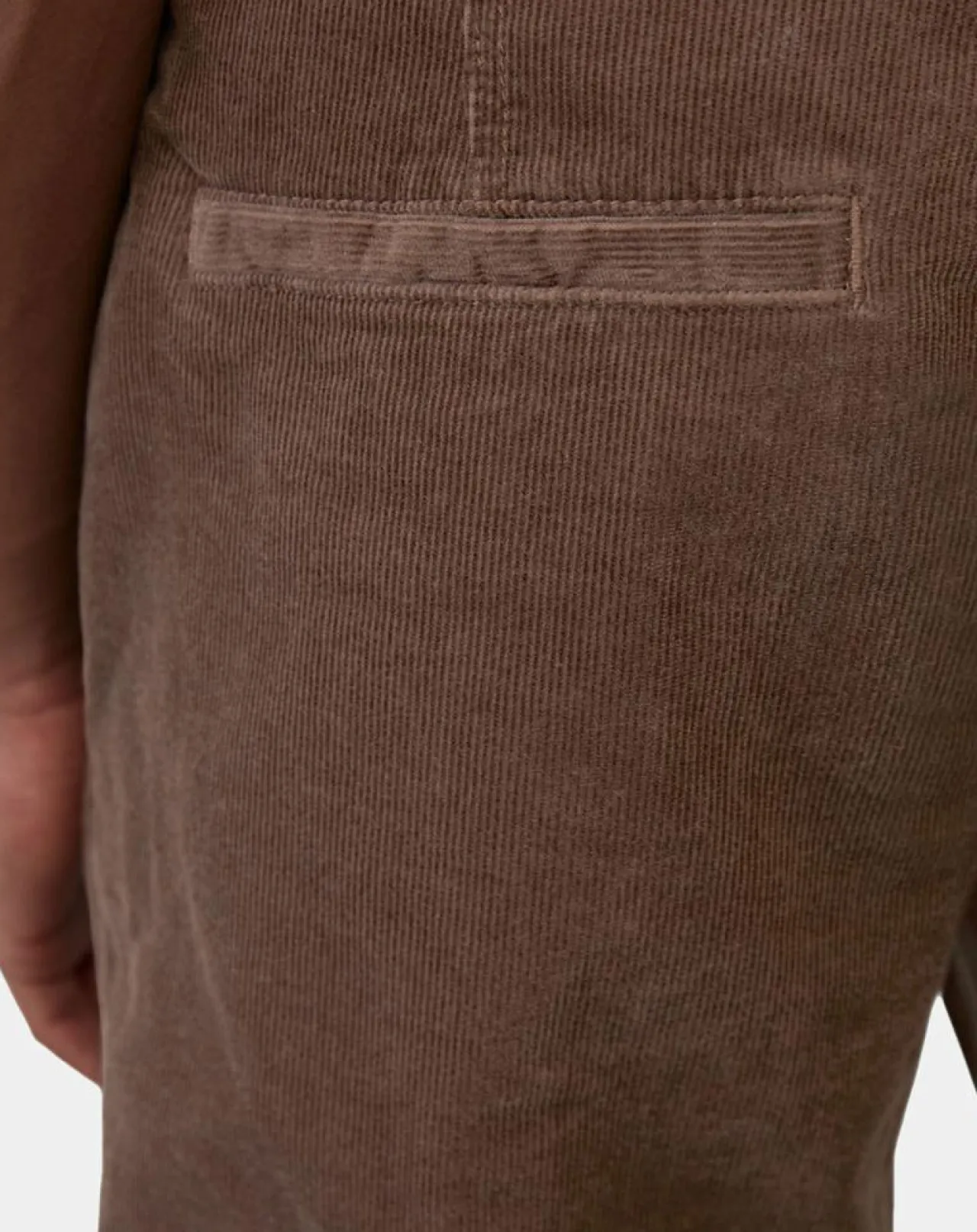 Pantalon en Velours côtelé Osby stretch marron