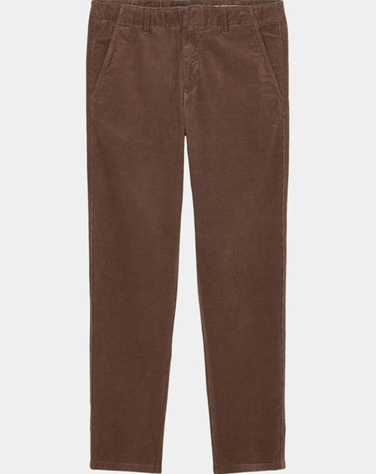 Pantalon en Velours côtelé Osby stretch marron