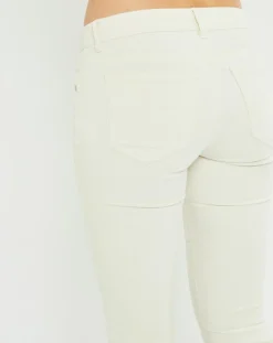 Pantalon en Velours côtelé Lulea écru