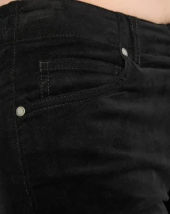 Pantalon en Velours de coton bio Slim Mavas noir