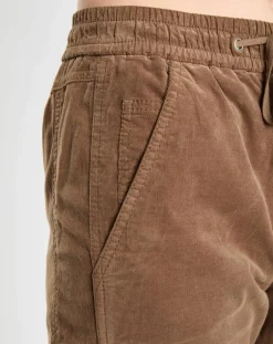 Pantalon en Velours de coton Milleraies kaki