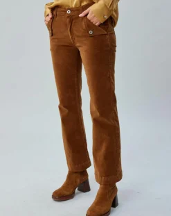 Pantalon en Velours Elsa cigare