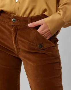 Pantalon en Velours Elsa cigare