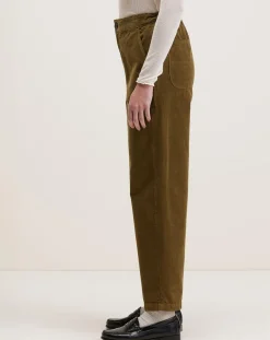 Pantalon en Velours milleraie Pasop military