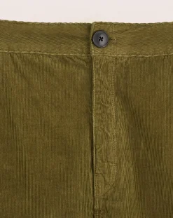 Pantalon en Velours milleraie Pasop military