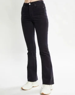 Pantalon en Velours Milleraies bleu foncé