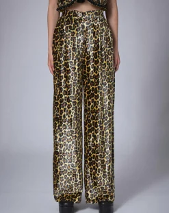 Pantalon en Velours Panther unique