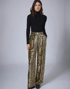 Pantalon en Velours Panther unique