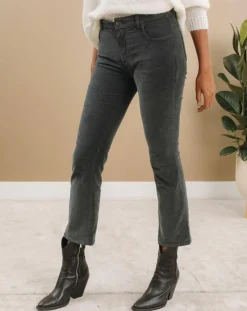 Pantalon en Velours Pants bitume