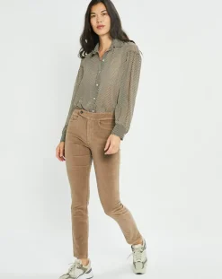 Pantalon en Velours Pants seigle