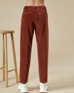 Pantalon en Velours Perfect cacao