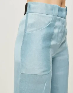 Pantalon Esprit d'Atelier bleu