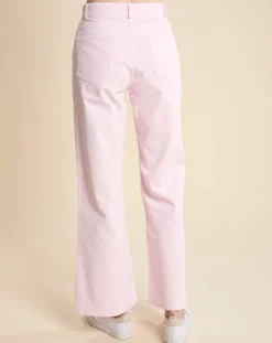Pantalon flare en Velours Milleraie Park dusk