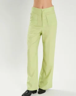 Pantalon Félicie vert