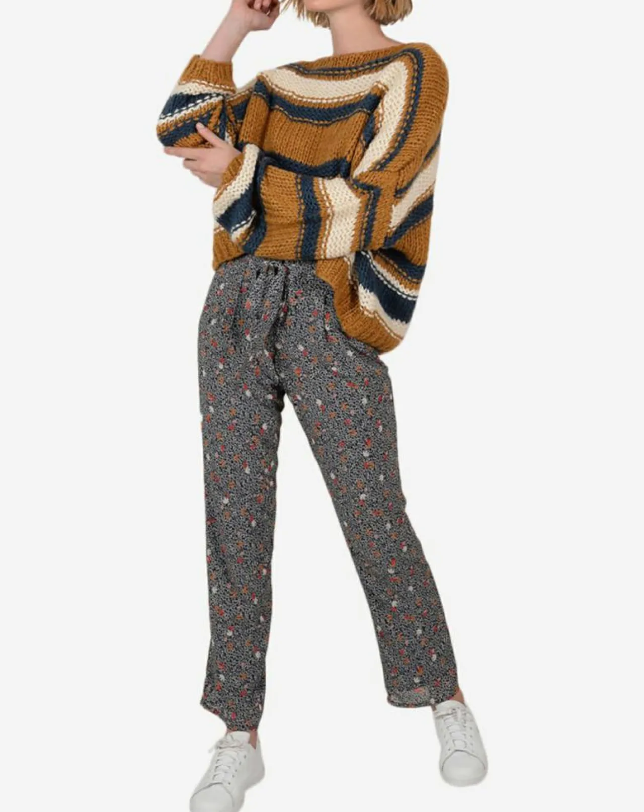 Pantalon Flora multicolore