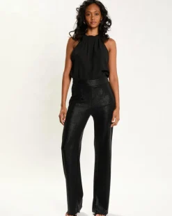 Pantalon fluide Colbie noir