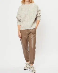 Pantalon Gabrielle café