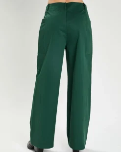 Pantalon Héloise vert foncé