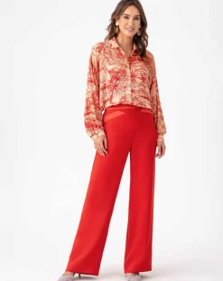 Pantalon Jodie terre de sienne
