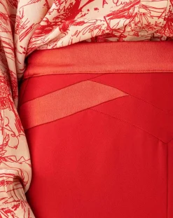 Pantalon Jodie terre de sienne