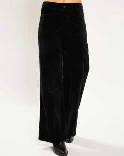 Pantalon jupe-culotte Cloé noir