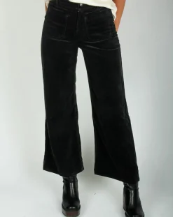 Pantalon jupe-culotte Cloé noir