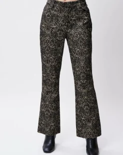 Pantalon Kalyn Noir/Beige