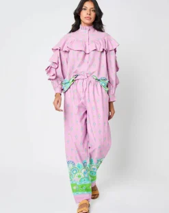 Pantalon Kilim lilas