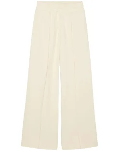 Pantalon large en Molleton écru