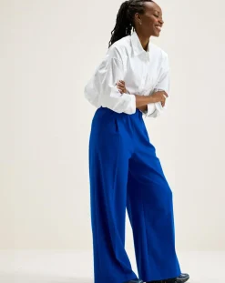 Pantalon large Vespa lazuli