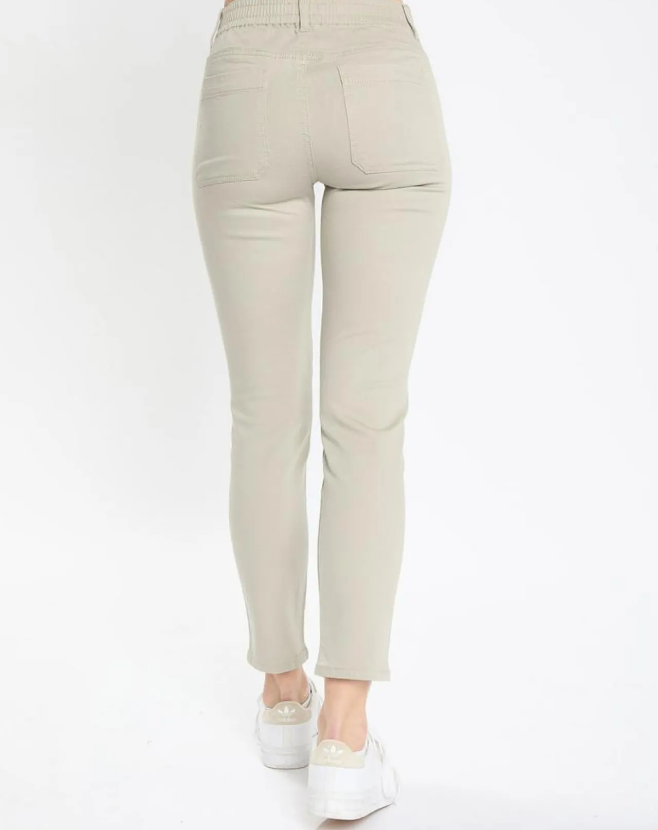 Pantalon Mavas en Coton Bio gris clair