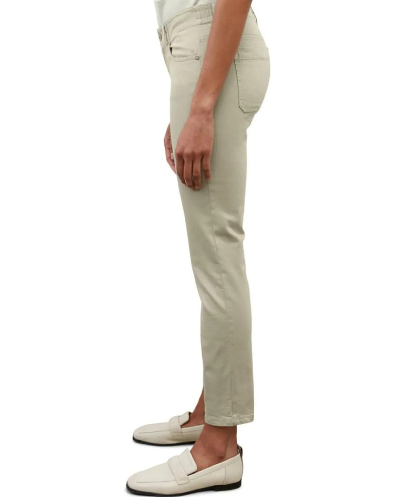 Pantalon Mavas en Coton Bio gris clair