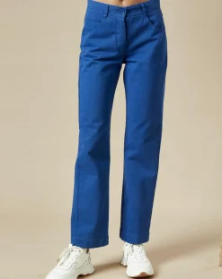 Pantalon 7/8ème Punch prussian bleu