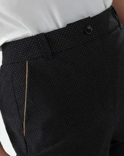 Pantalon Merry noir pois mordore