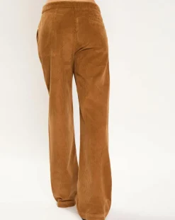 Pantalon Mila tabac