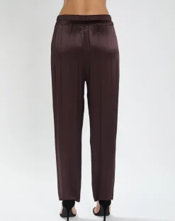 Pantalon Olga raisin