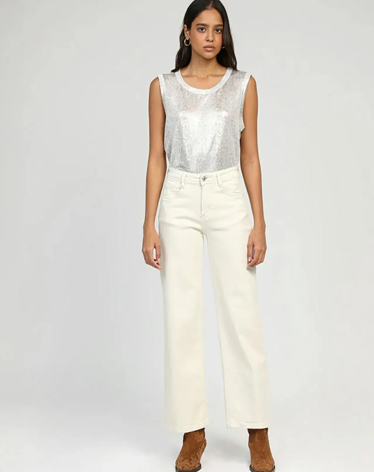 Pantalon Party écru