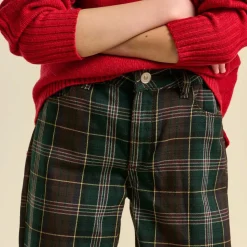 Pantalon Patti à carreaux multicolore