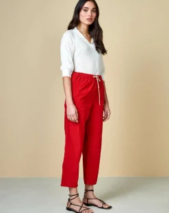 Pantalon Pizzy rouge