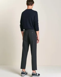 Pantalon Porths gris foncé