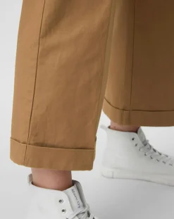 Pantalon Ramie marron