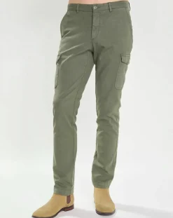 Pantalon Regular Fit Cargo kaki