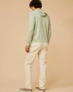 Pantalon Semi-Slim Bojan écru