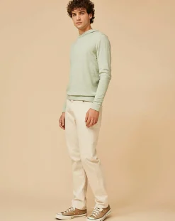 Pantalon Semi-Slim Bojan écru