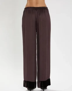 Pantalon Shadow raisin