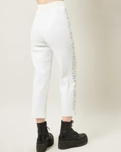 Pantalon Shiny Run blanc